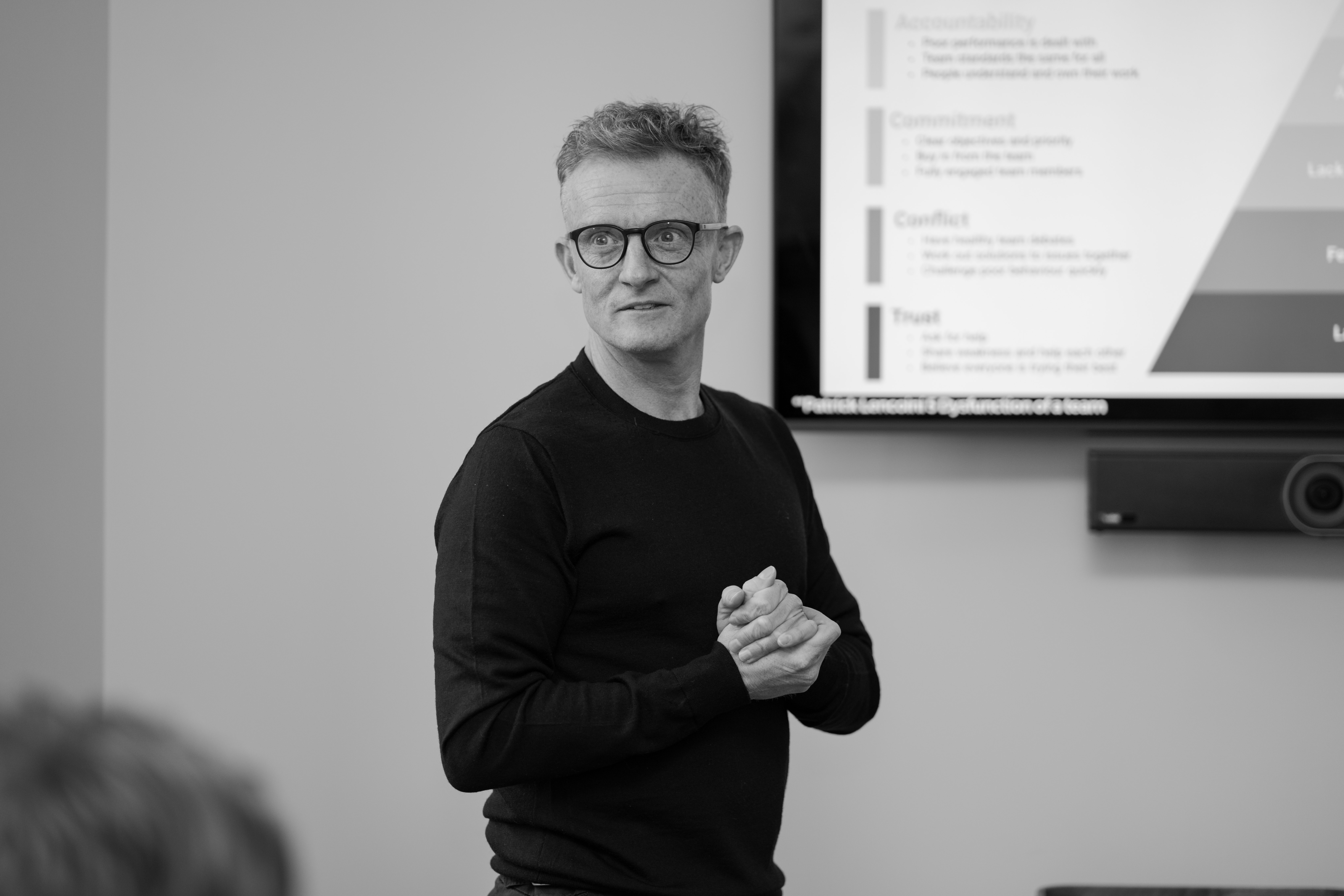 UF Leadership Group - Danny Wicks presenting